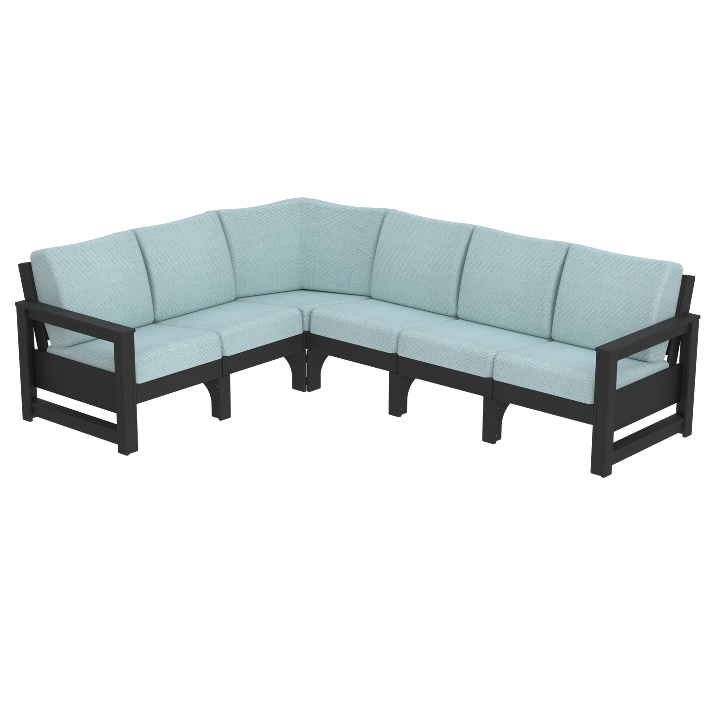 Modern Outdoor 6 Seater Sectional