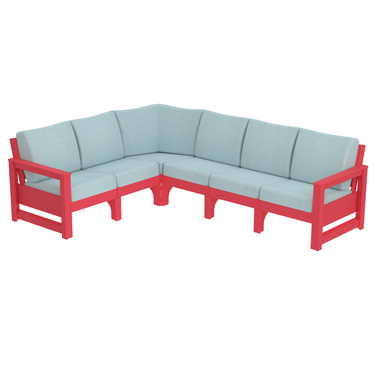 Modern Outdoor 6 Seater Sectional