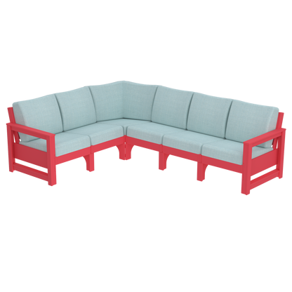 Modern Outdoor 6 Seater Sectional