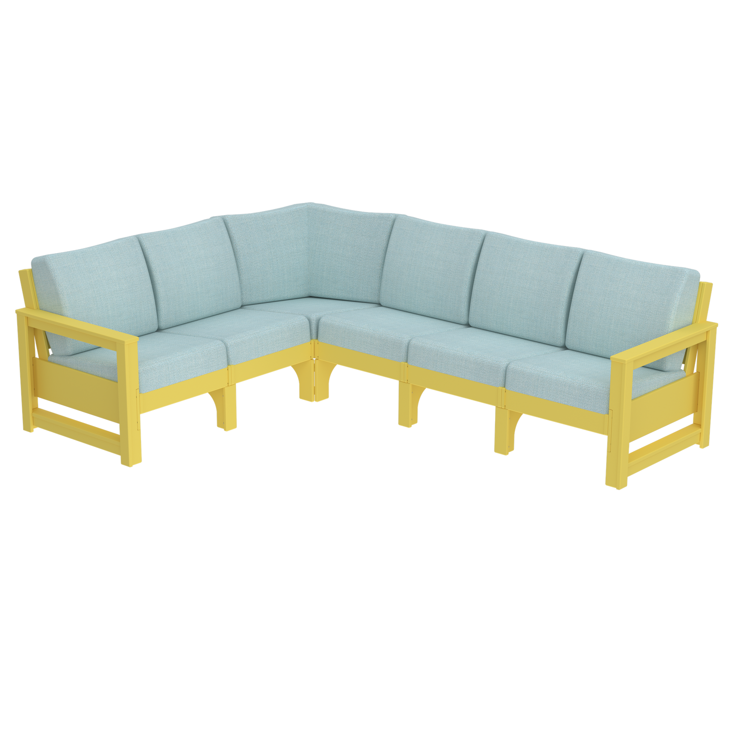 Modern Outdoor 6 Seater Sectional