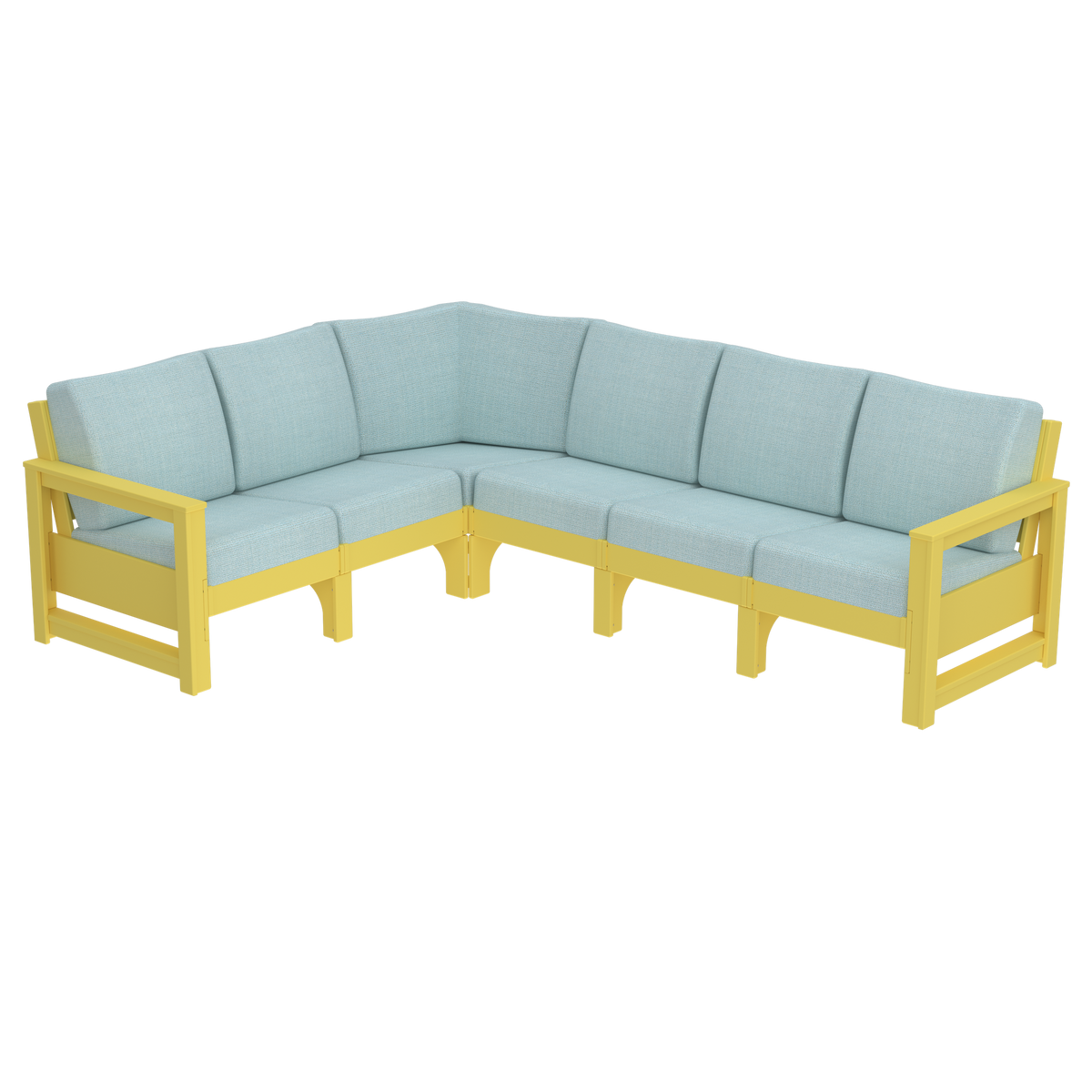 Modern Outdoor 6 Seater Sectional