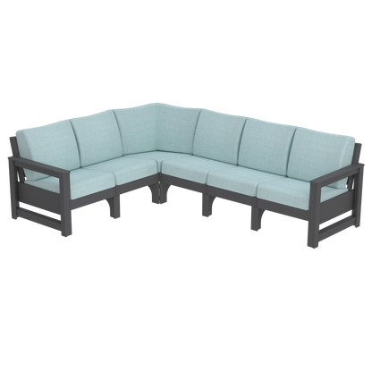 Modern Outdoor 6 Seater Sectional