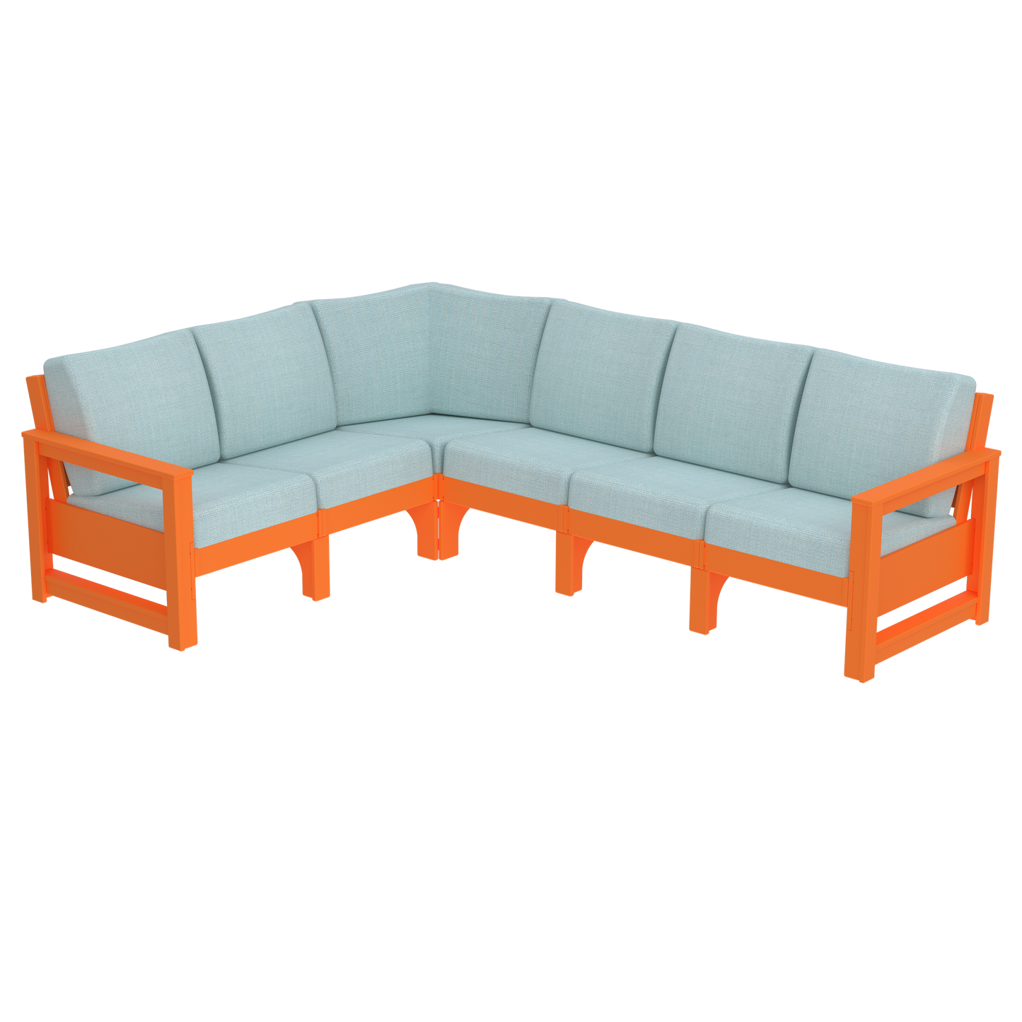 Modern Outdoor 6 Seater Sectional