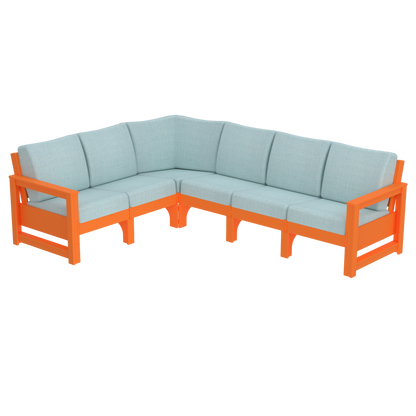 Modern Outdoor 6 Seater Sectional