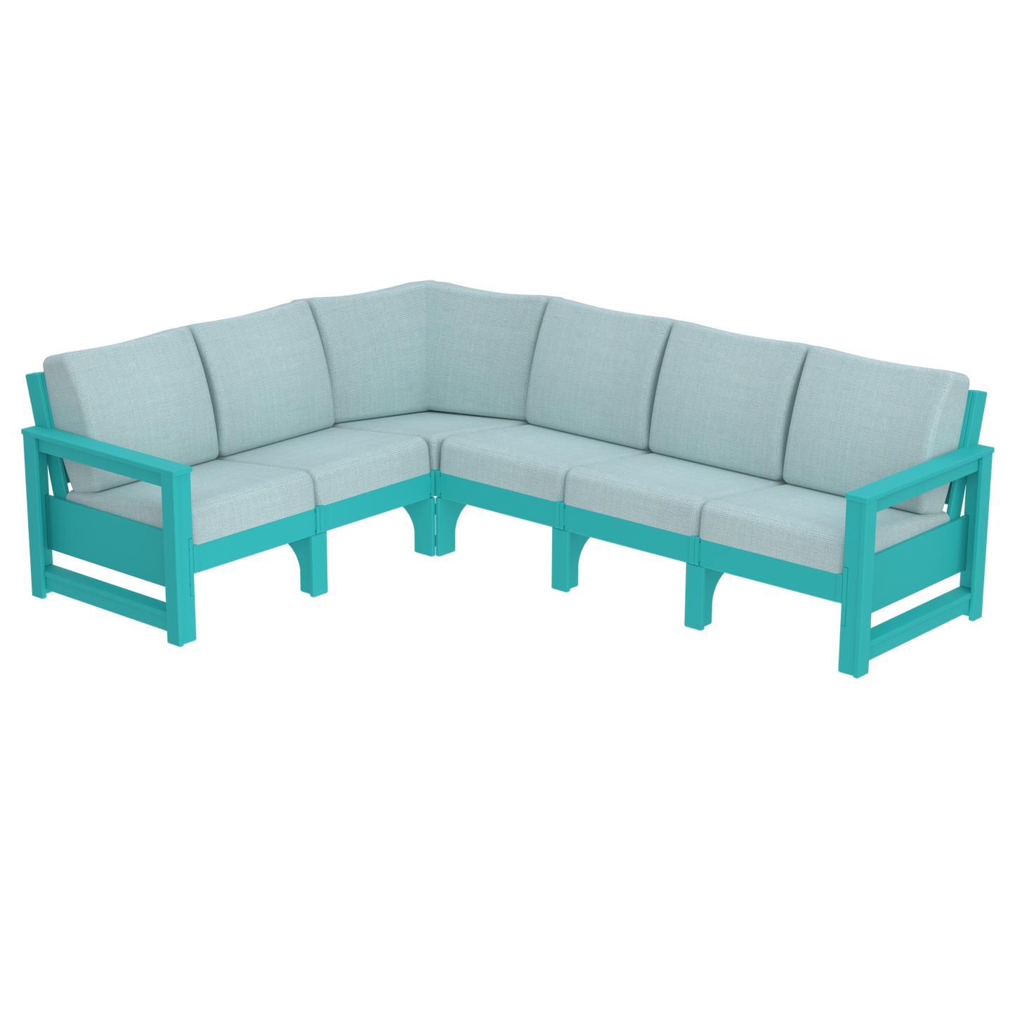 Modern Outdoor 6 Seater Sectional