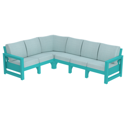Modern Outdoor 6 Seater Sectional