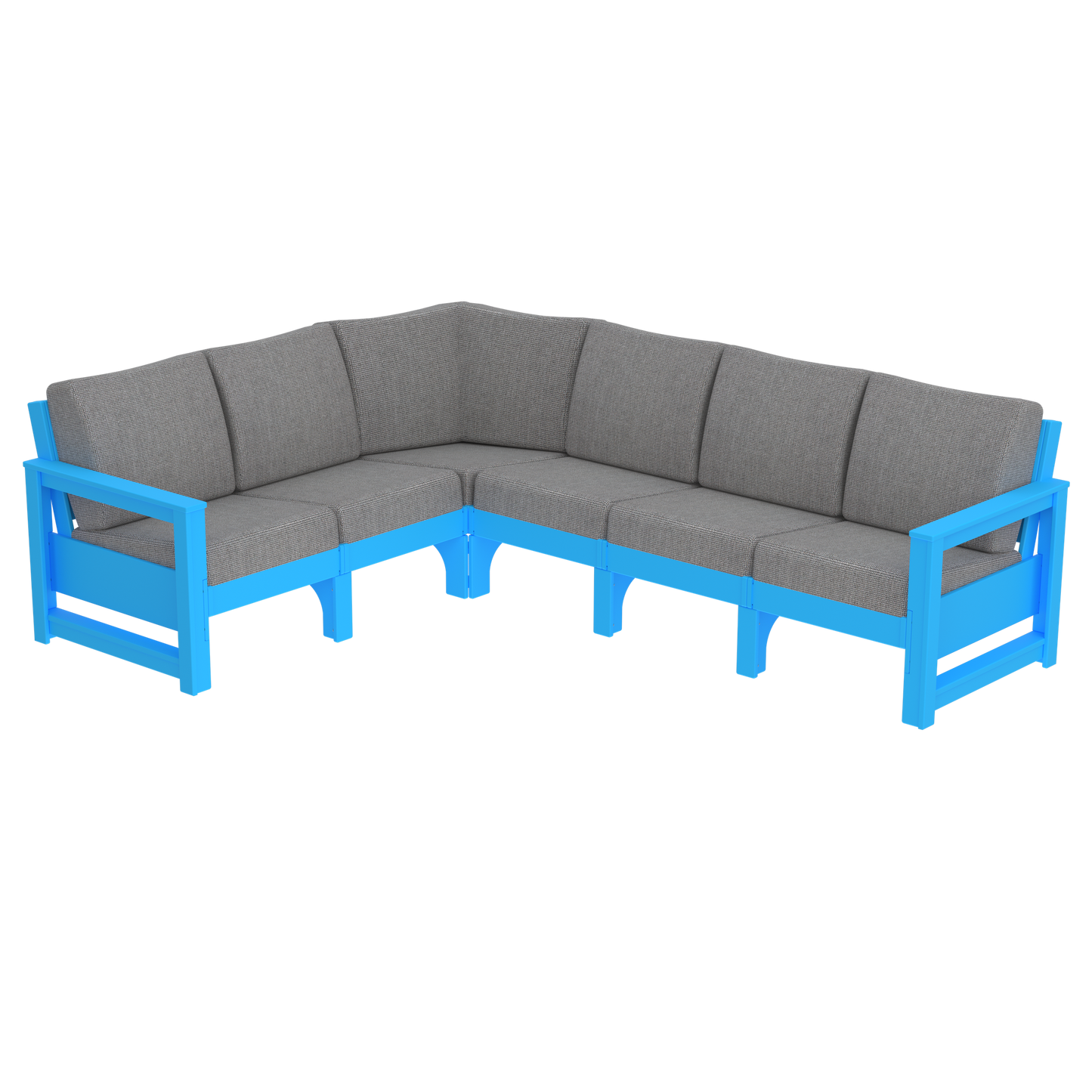 Modern Outdoor 6 Seater Sectional