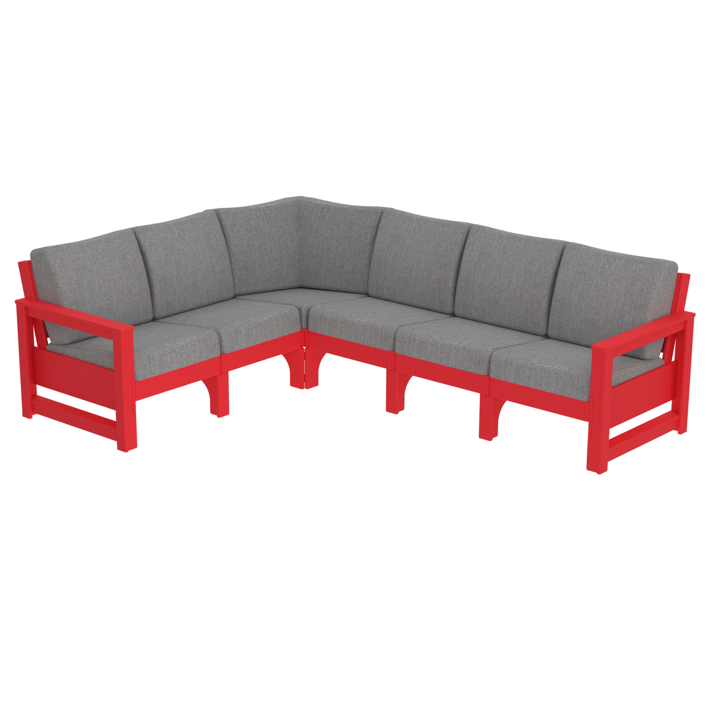 Modern Outdoor 6 Seater Sectional
