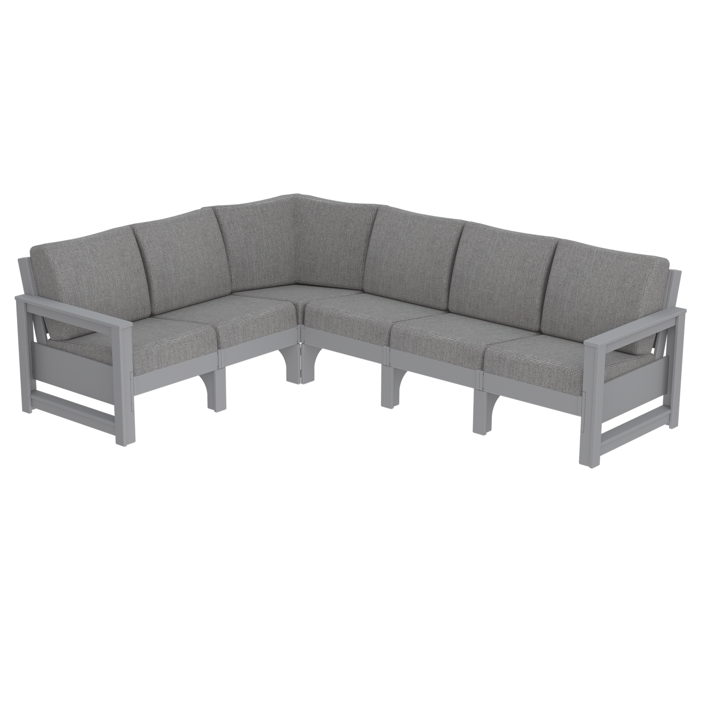 Modern Outdoor 6 Seater Sectional