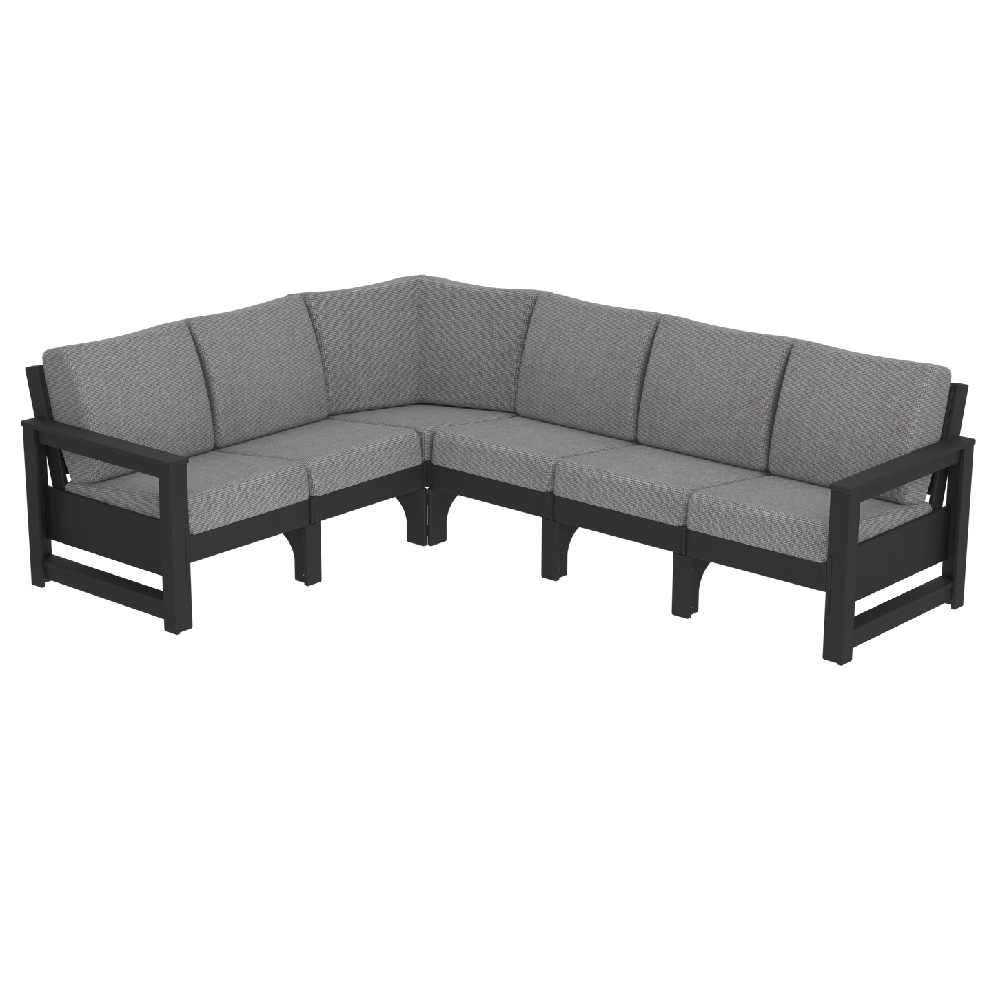 Modern Outdoor 6 Seater Sectional