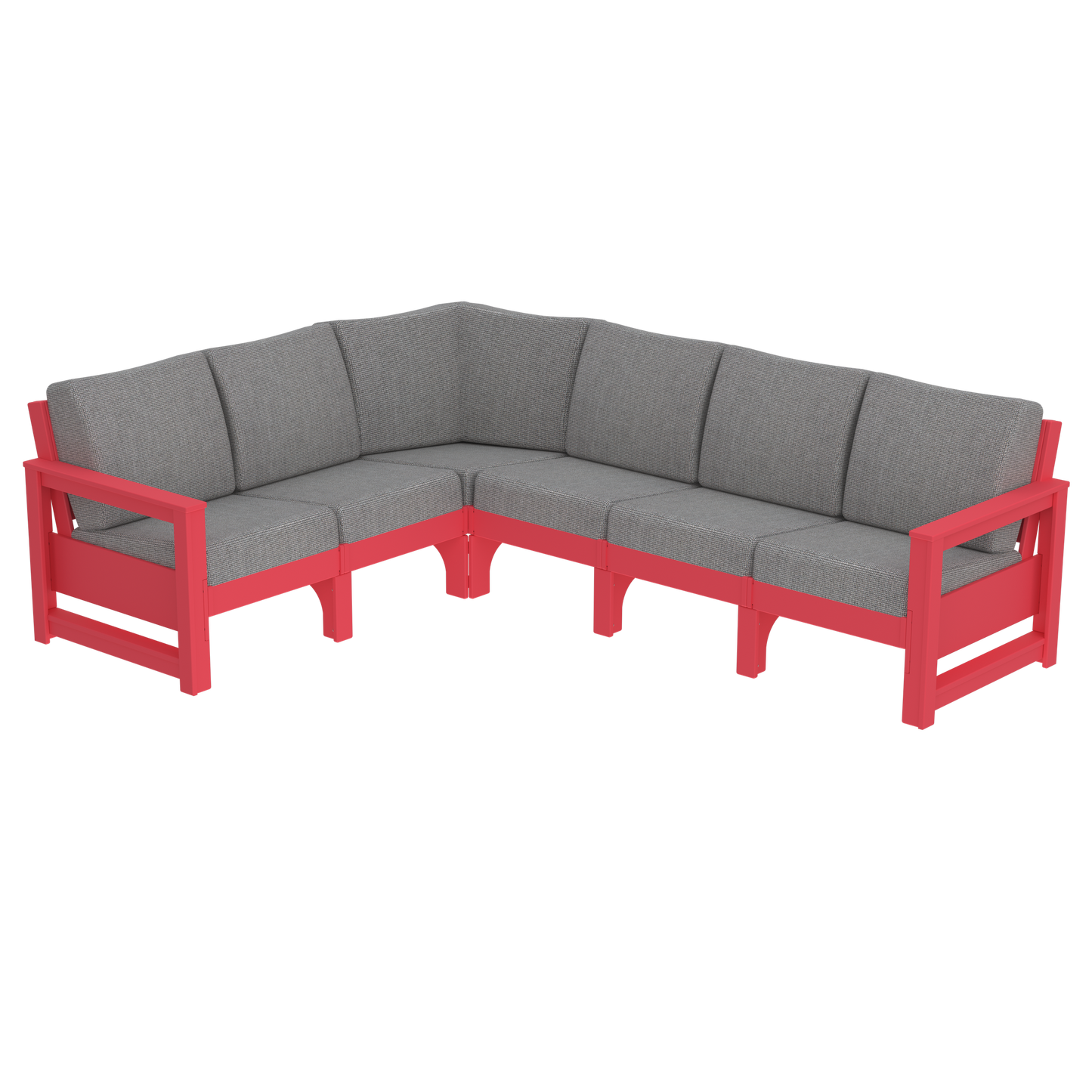 Modern Outdoor 6 Seater Sectional