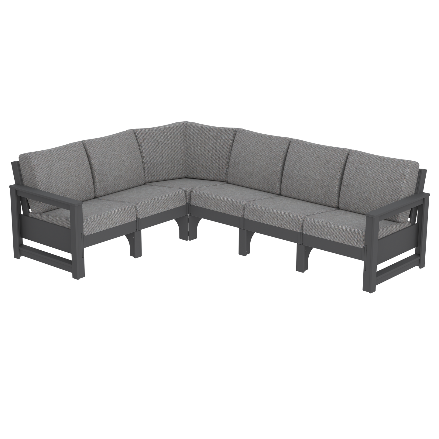 Modern Outdoor 6 Seater Sectional