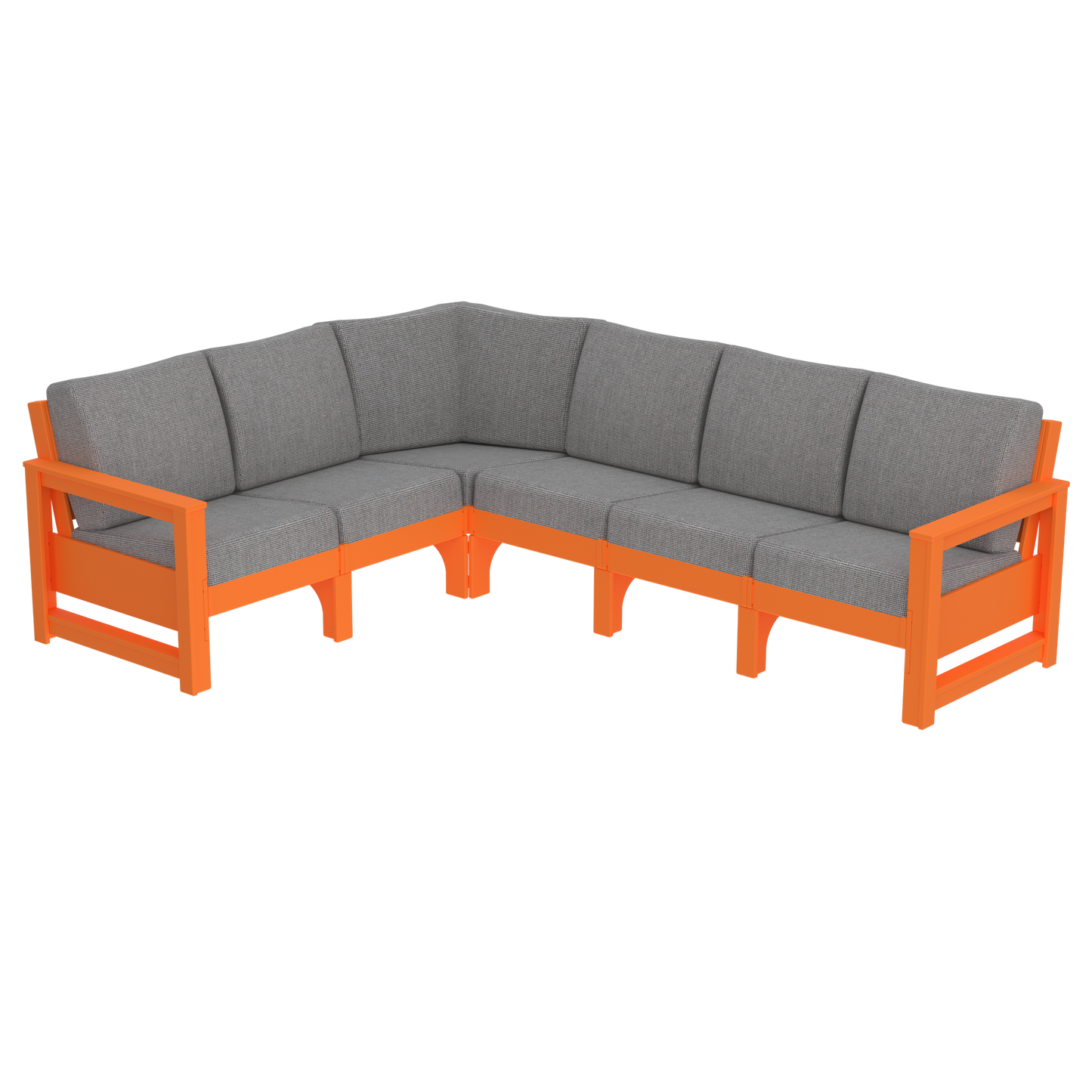 Modern Outdoor 6 Seater Sectional