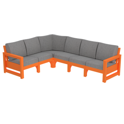 Modern Outdoor 6 Seater Sectional