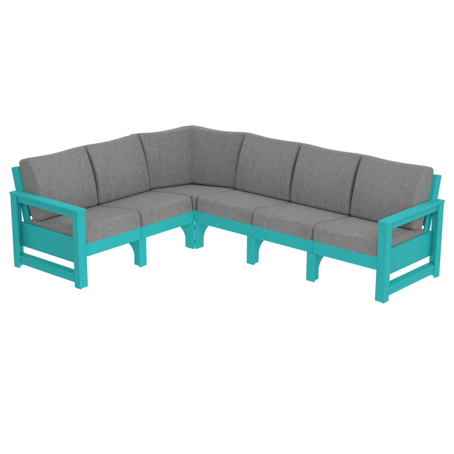 Modern Outdoor 6 Seater Sectional