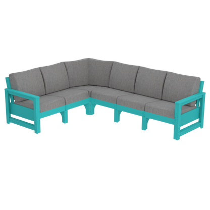 Modern Outdoor 6 Seater Sectional