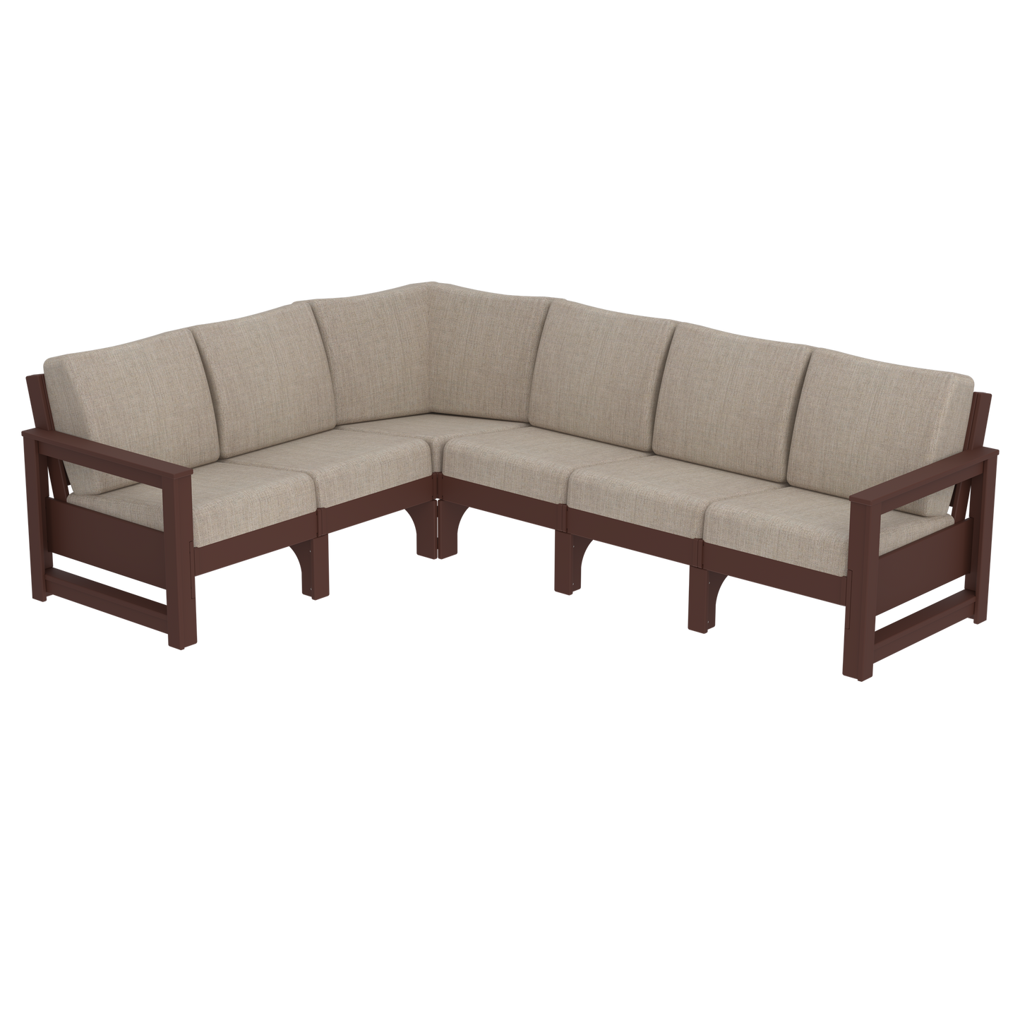 Modern Outdoor 6 Seater Sectional