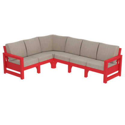 Modern Outdoor 6 Seater Sectional