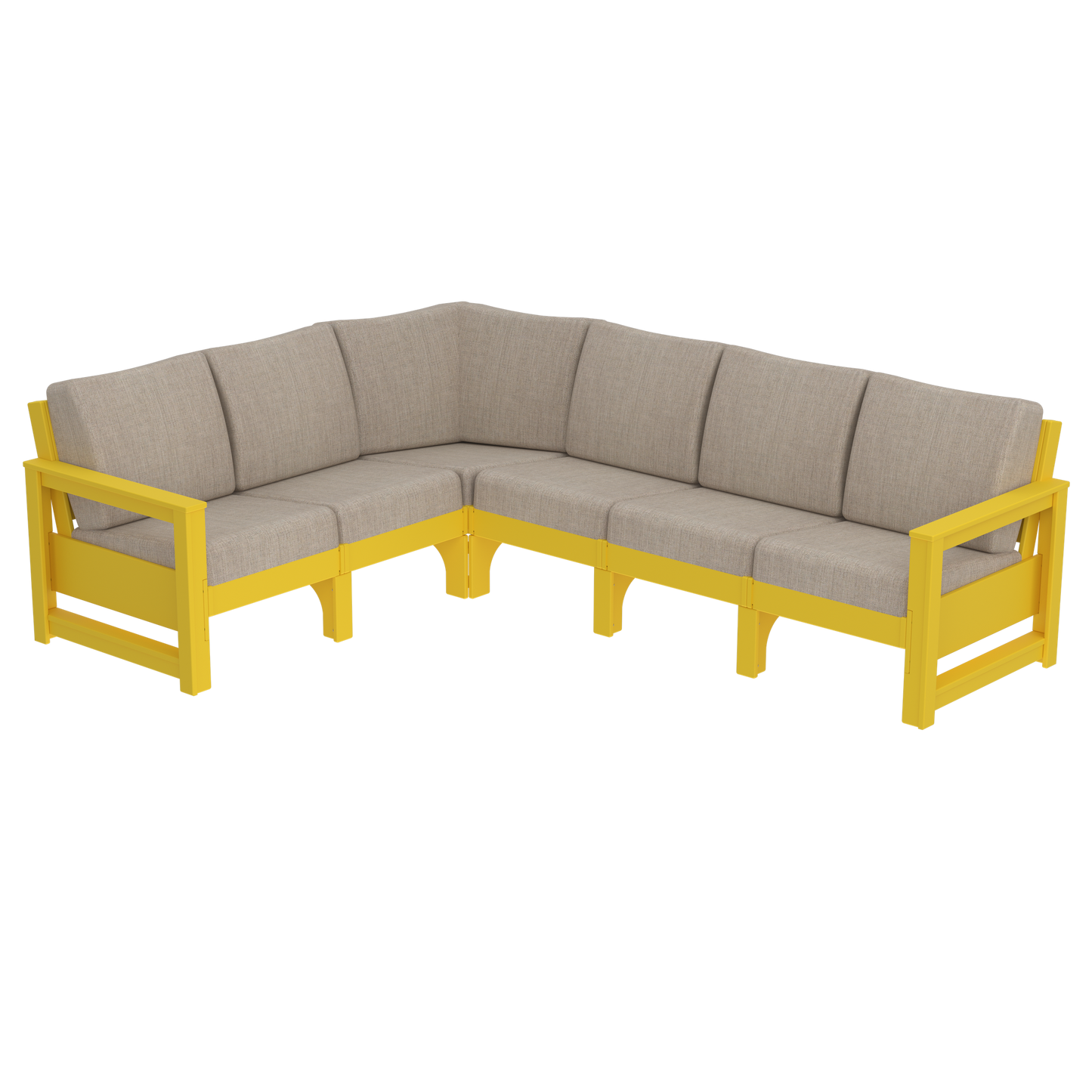 Modern Outdoor 6 Seater Sectional