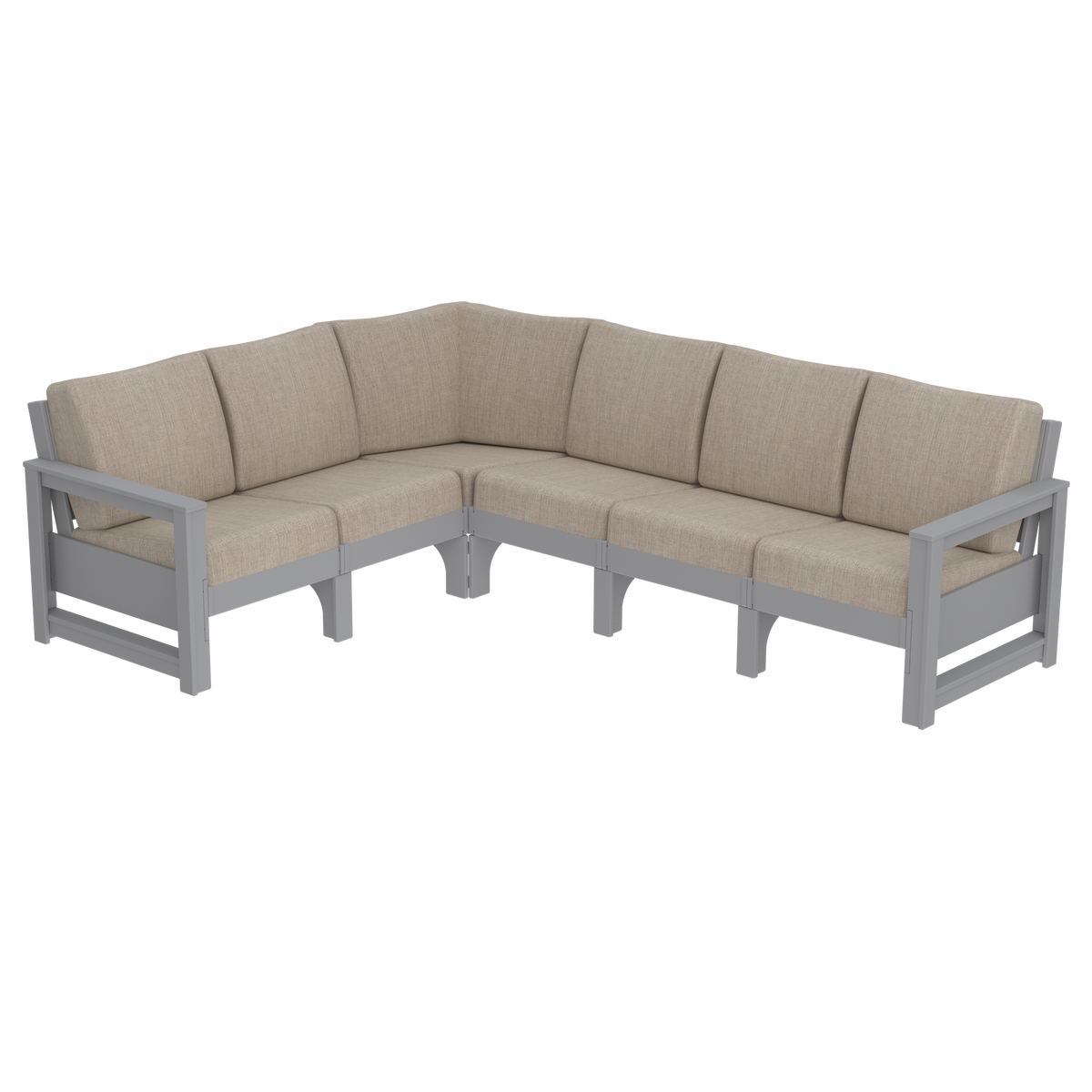 Modern Outdoor 6 Seater Sectional