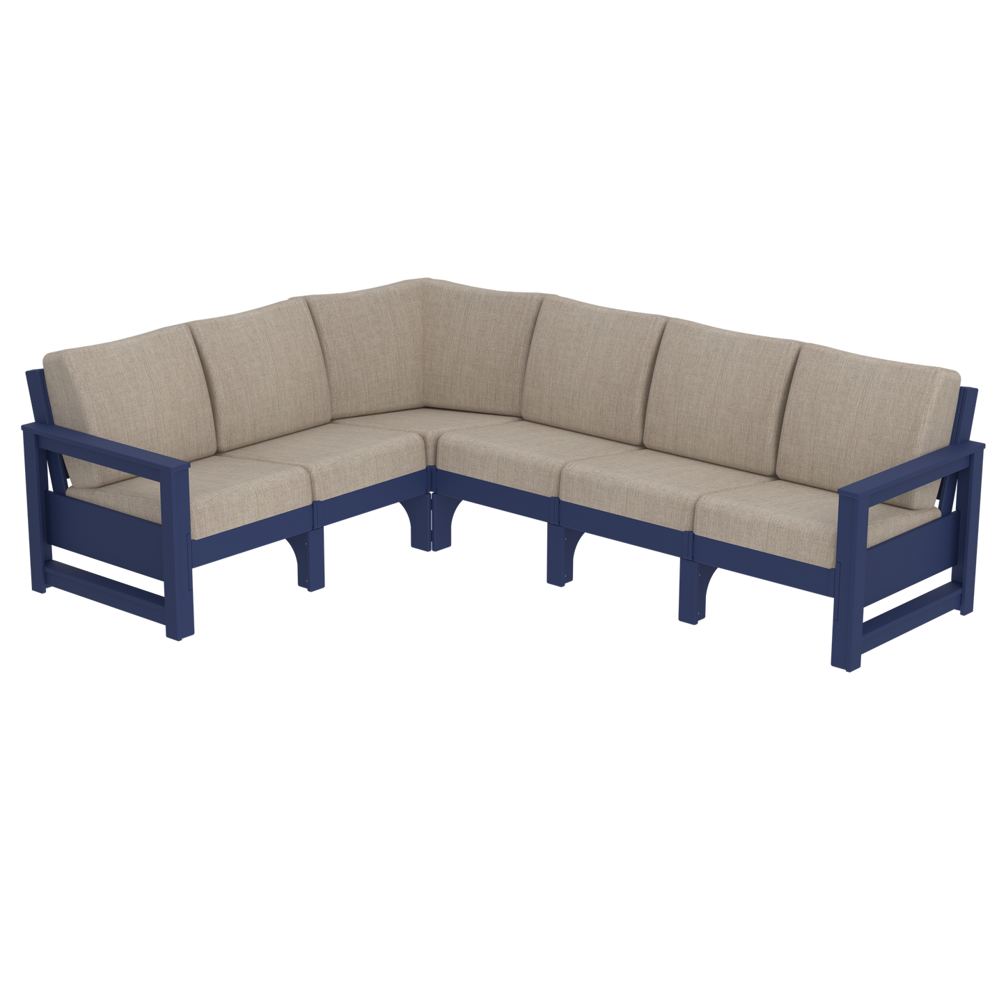 Modern Outdoor 6 Seater Sectional