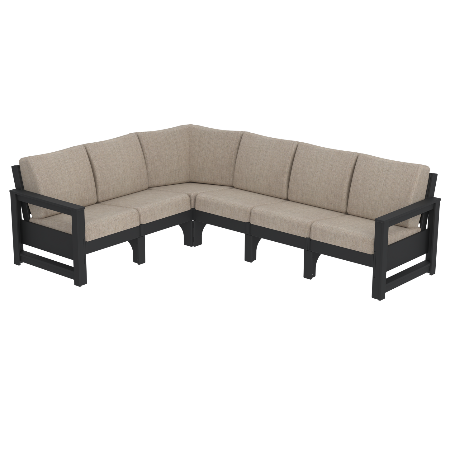 Modern Outdoor 6 Seater Sectional