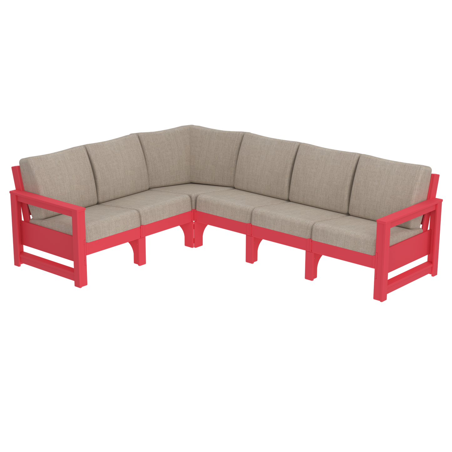 Modern Outdoor 6 Seater Sectional