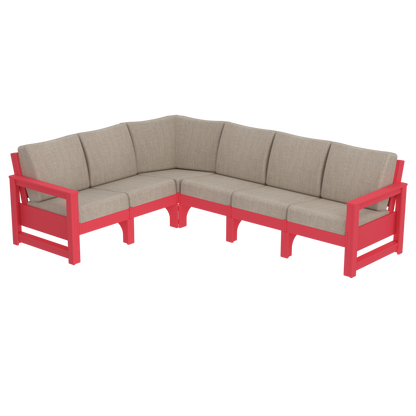Modern Outdoor 6 Seater Sectional