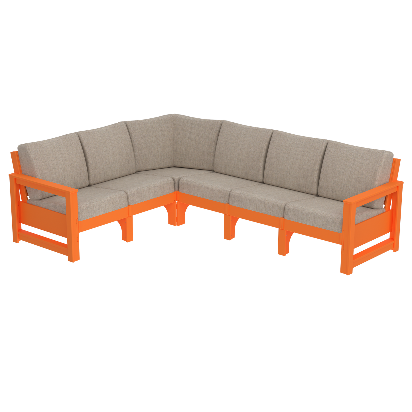 Modern Outdoor 6 Seater Sectional