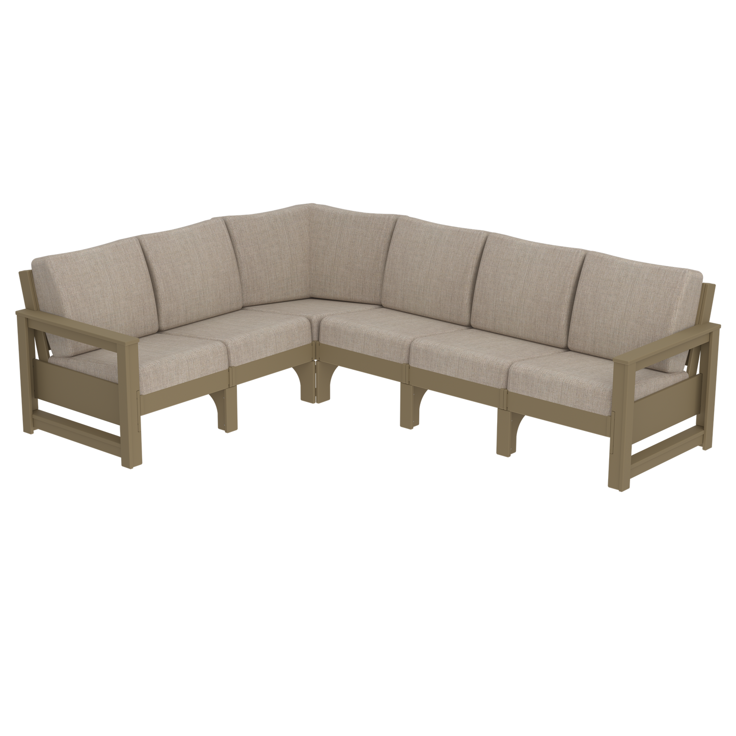 Modern Outdoor 6 Seater Sectional