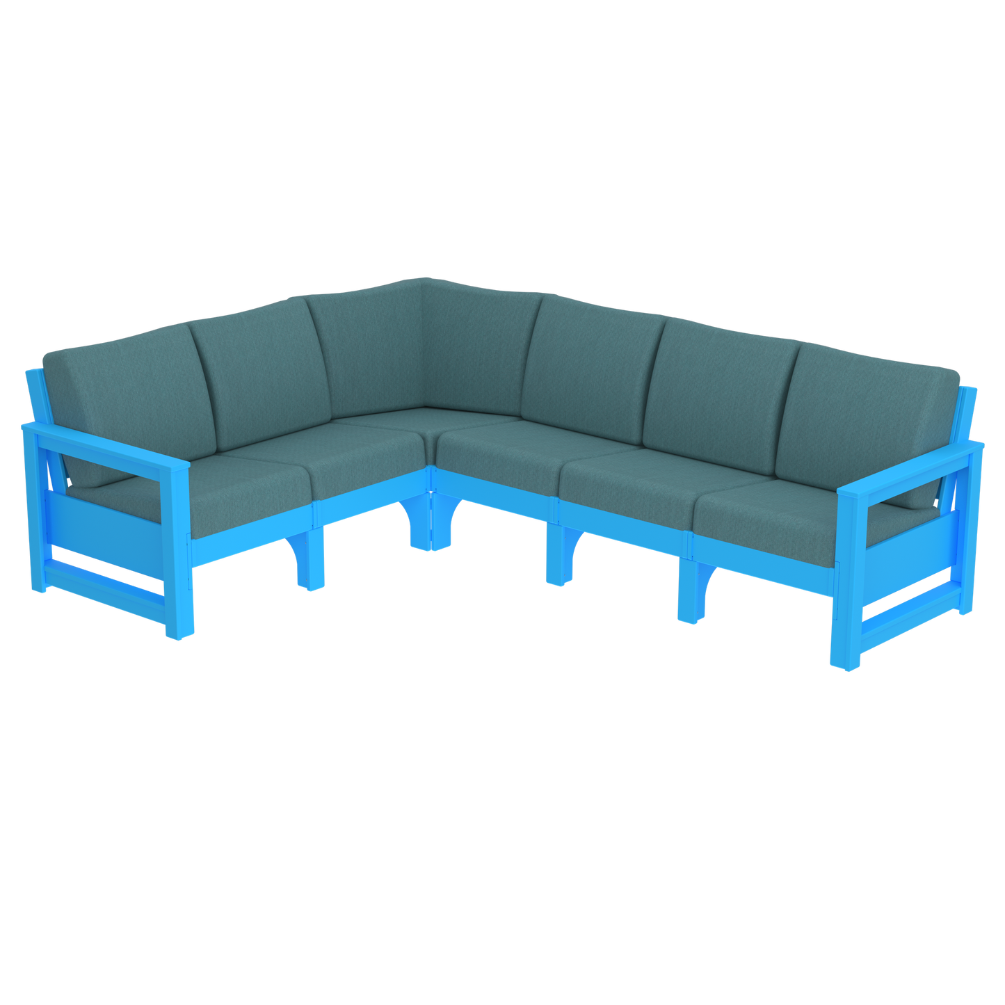 Modern Outdoor 6 Seater Sectional
