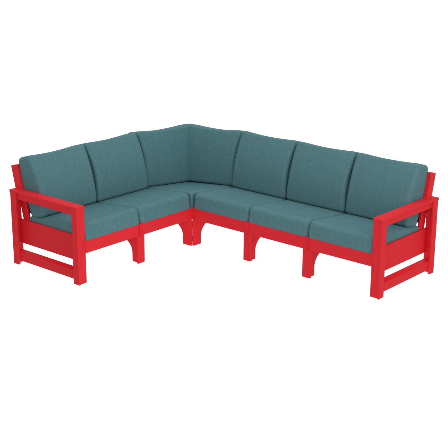 Modern Outdoor 6 Seater Sectional