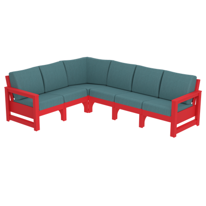Modern Outdoor 6 Seater Sectional