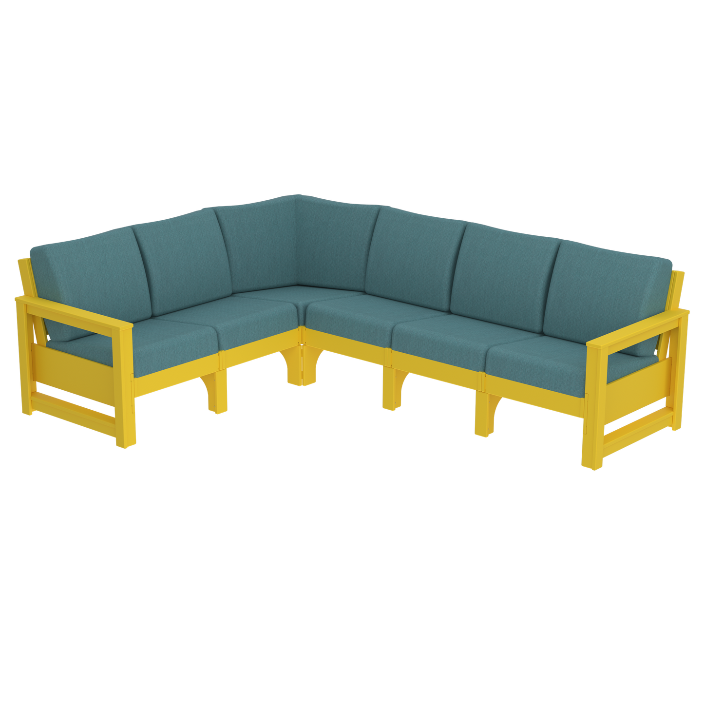 Modern Outdoor 6 Seater Sectional