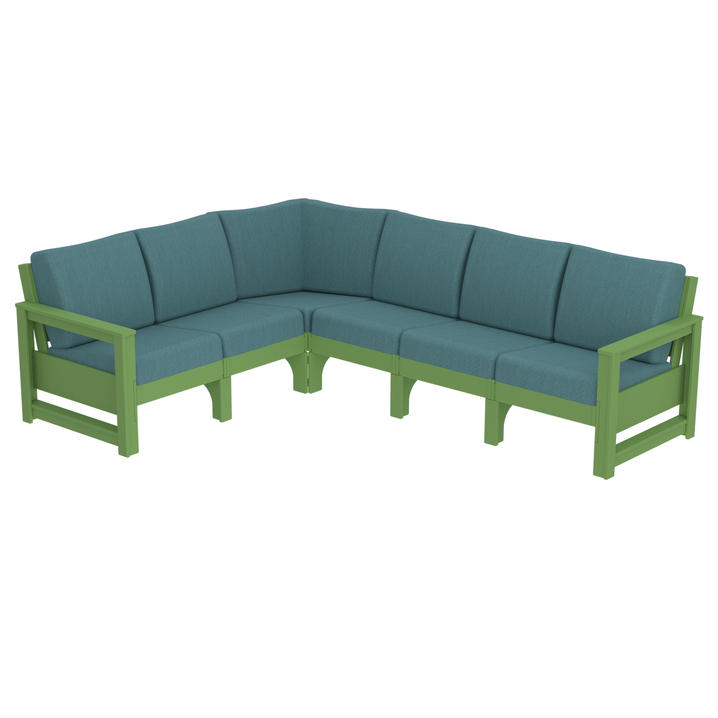 Modern Outdoor 6 Seater Sectional