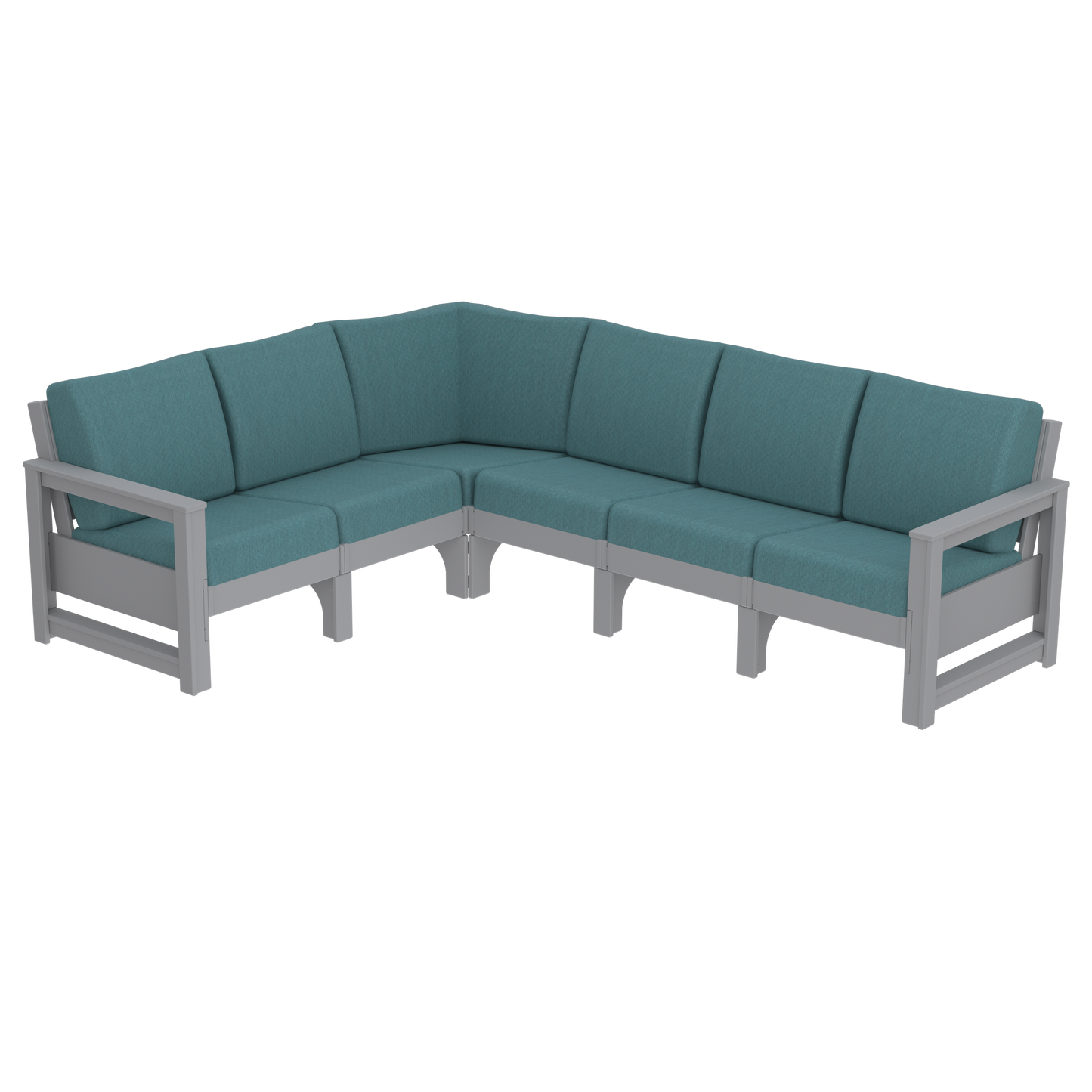 Modern Outdoor 6 Seater Sectional