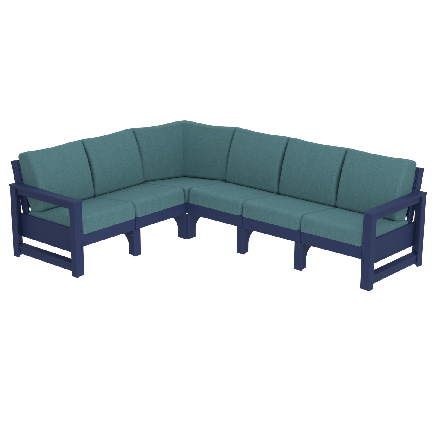 Modern Outdoor 6 Seater Sectional