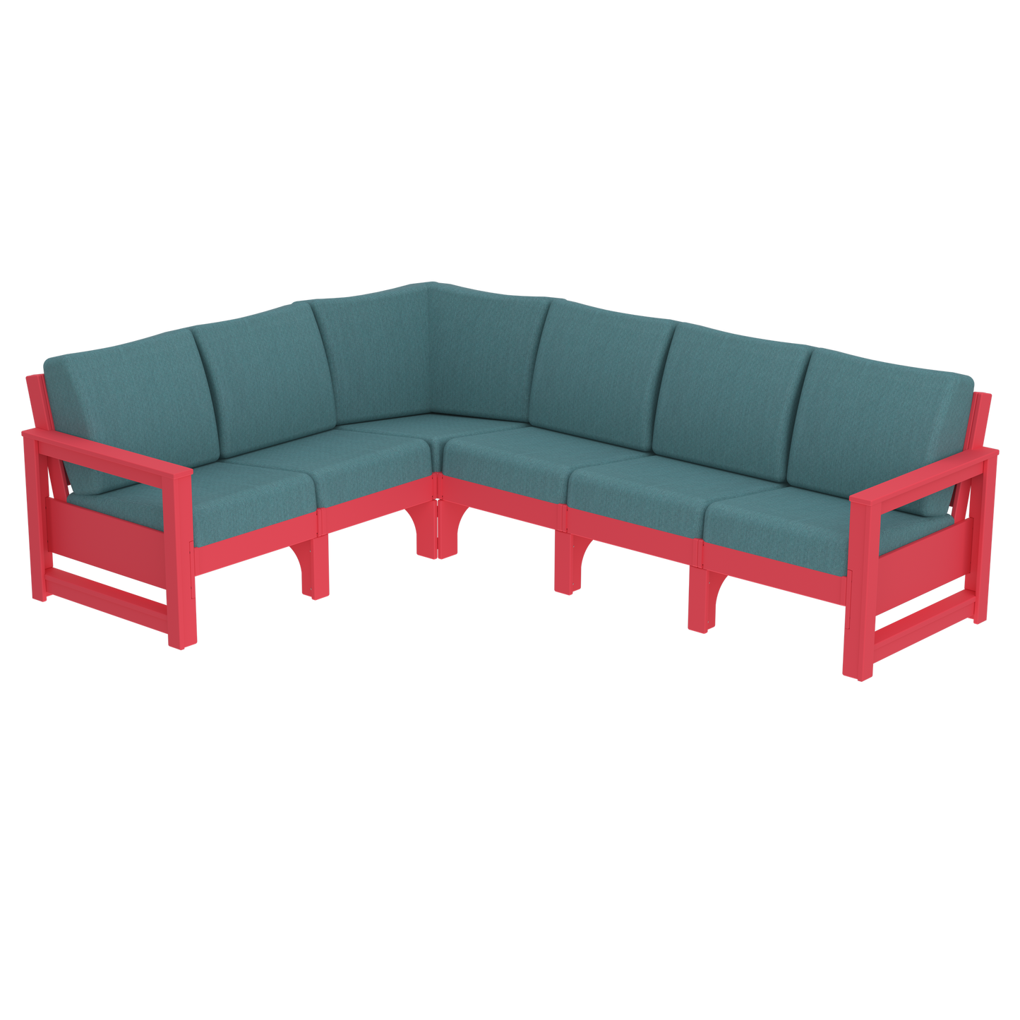 Modern Outdoor 6 Seater Sectional