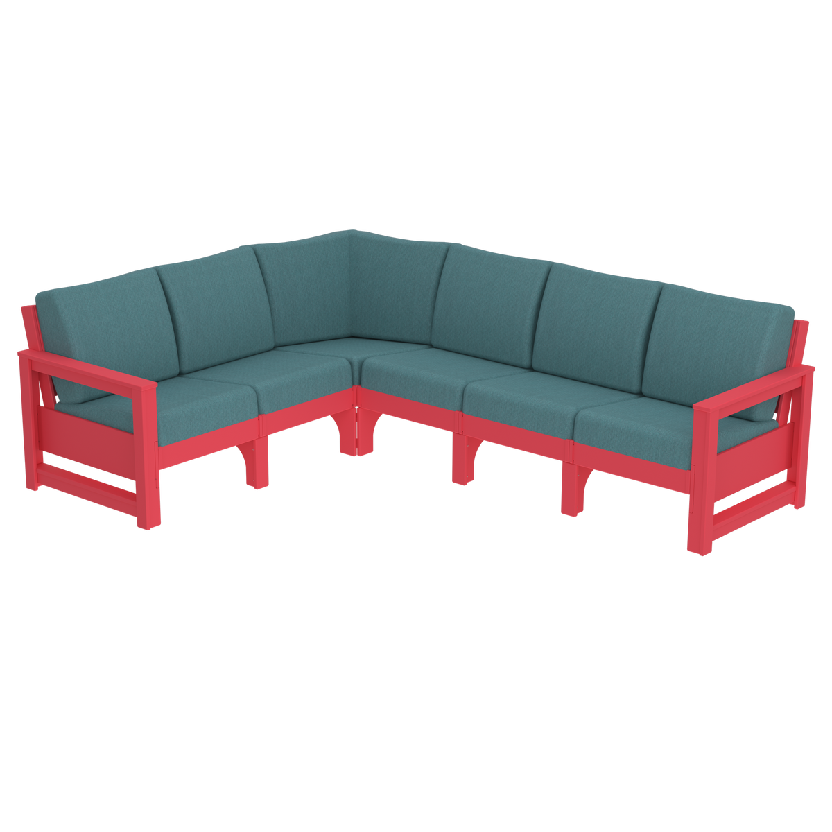 Modern Outdoor 6 Seater Sectional