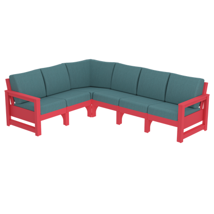 Modern Outdoor 6 Seater Sectional