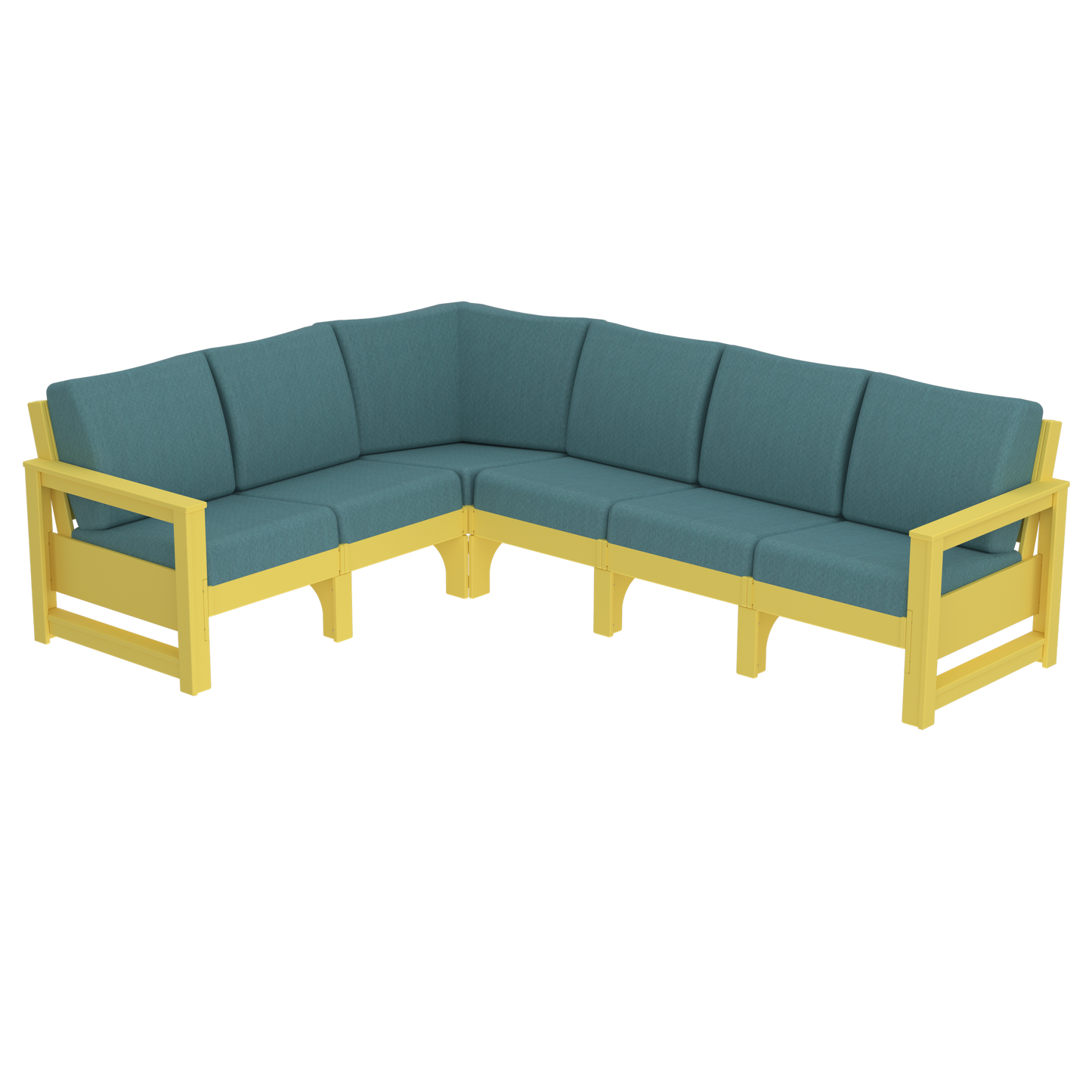 Modern Outdoor 6 Seater Sectional