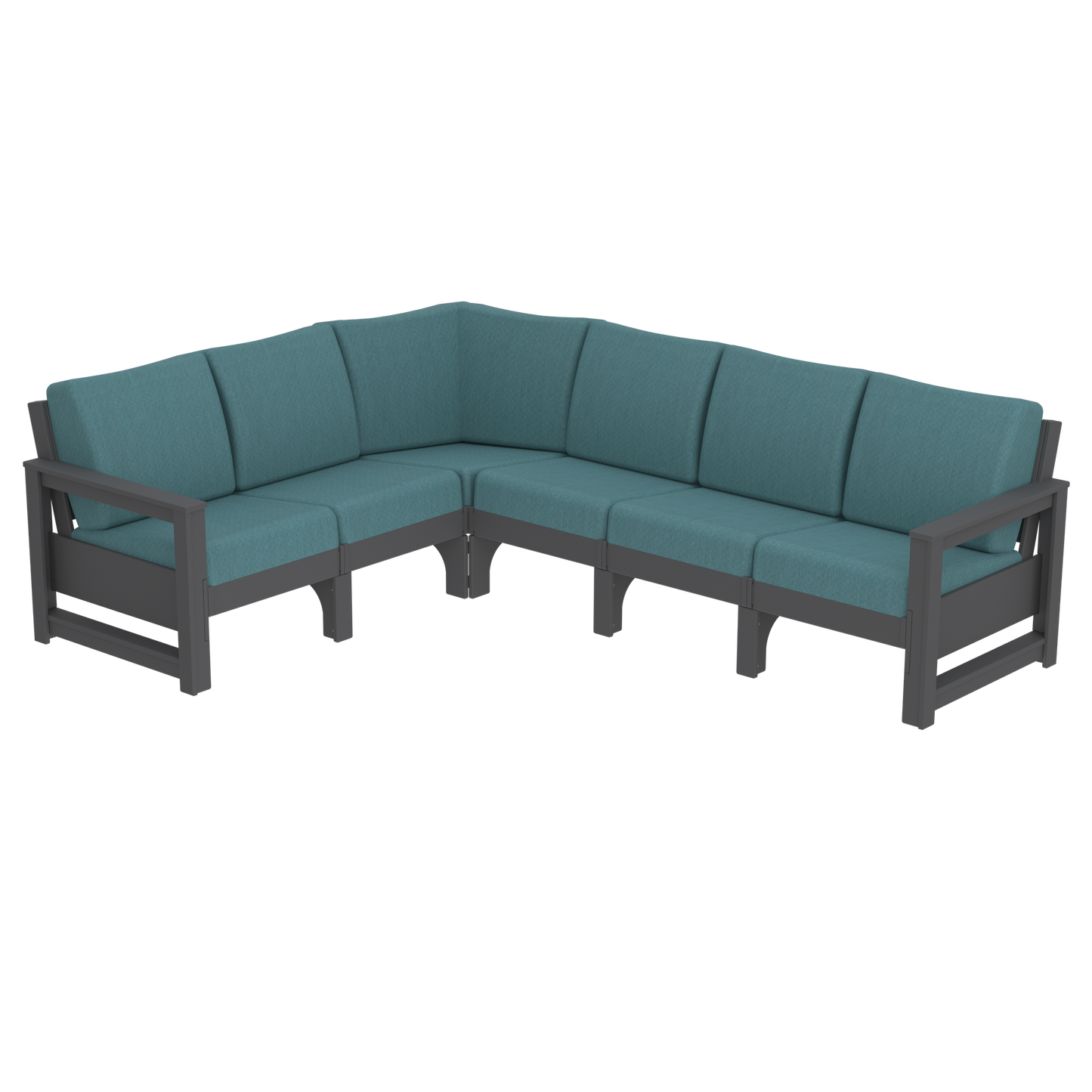 Modern Outdoor 6 Seater Sectional