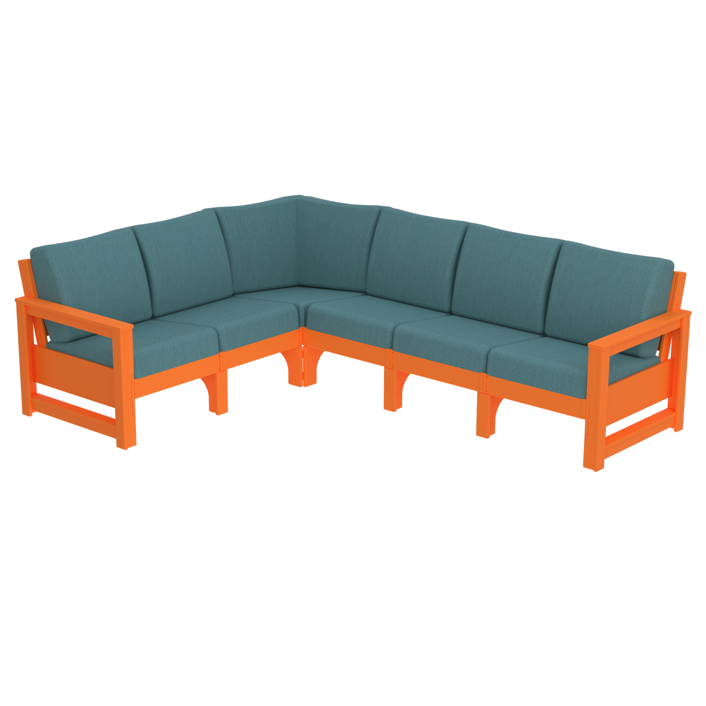 Modern Outdoor 6 Seater Sectional