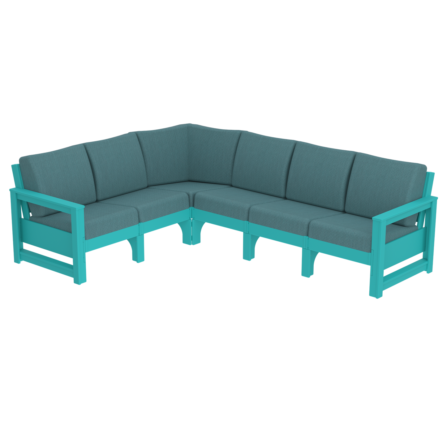 Modern Outdoor 6 Seater Sectional