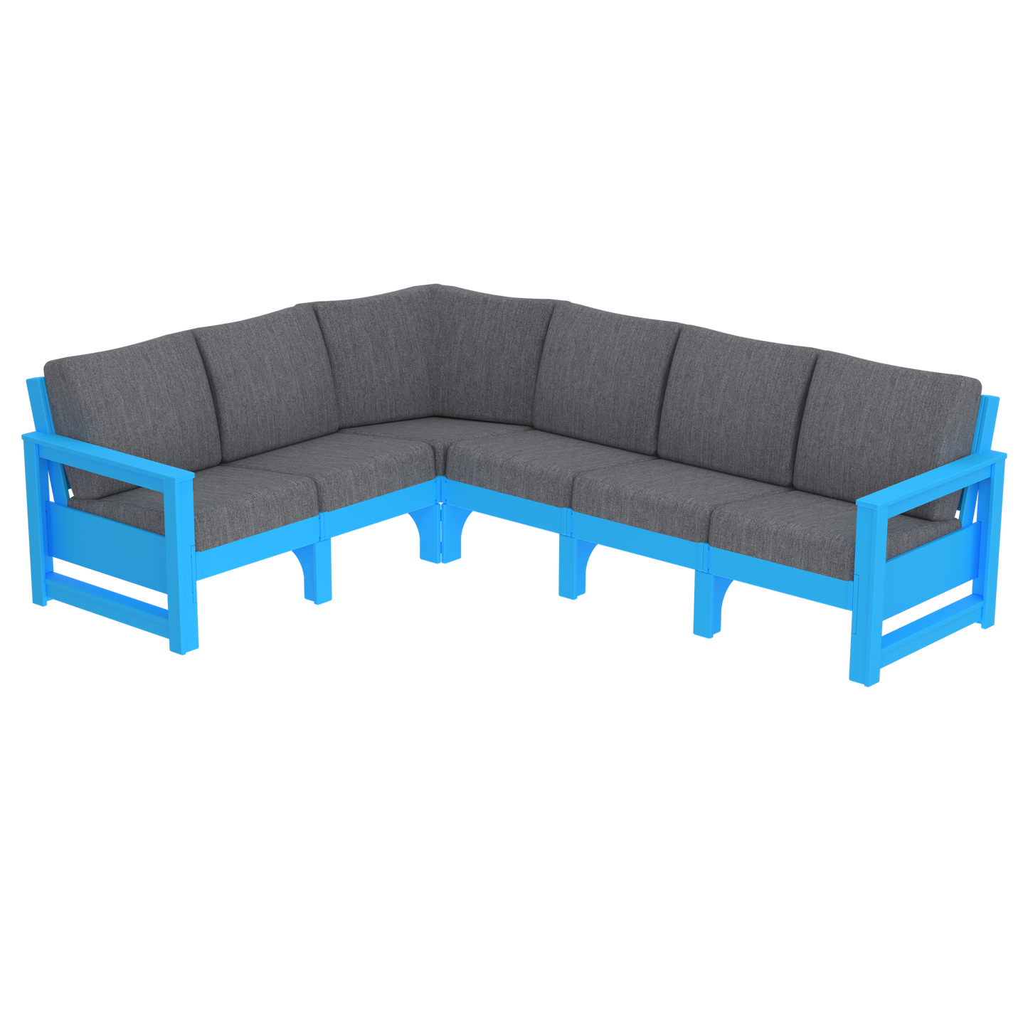Modern Outdoor 6 Seater Sectional