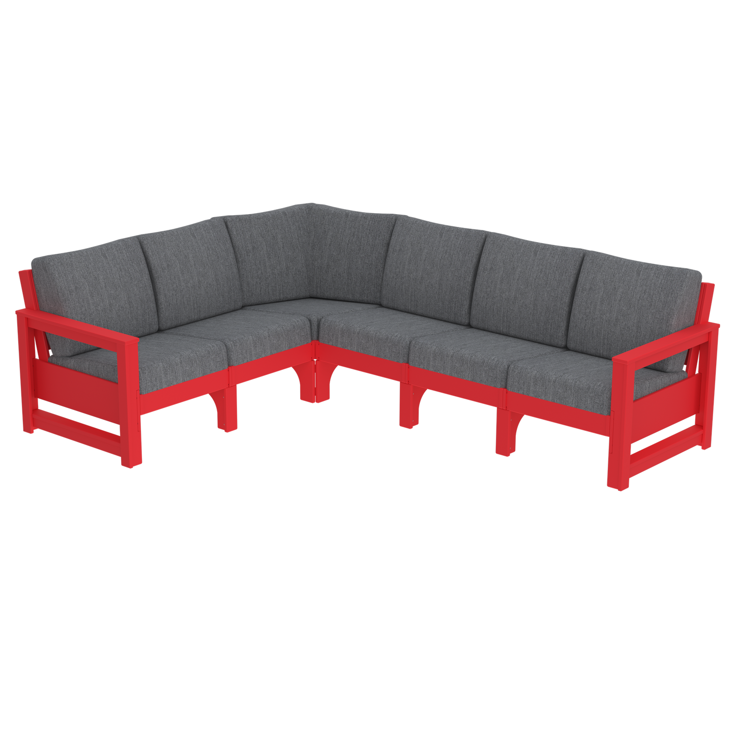 Modern Outdoor 6 Seater Sectional