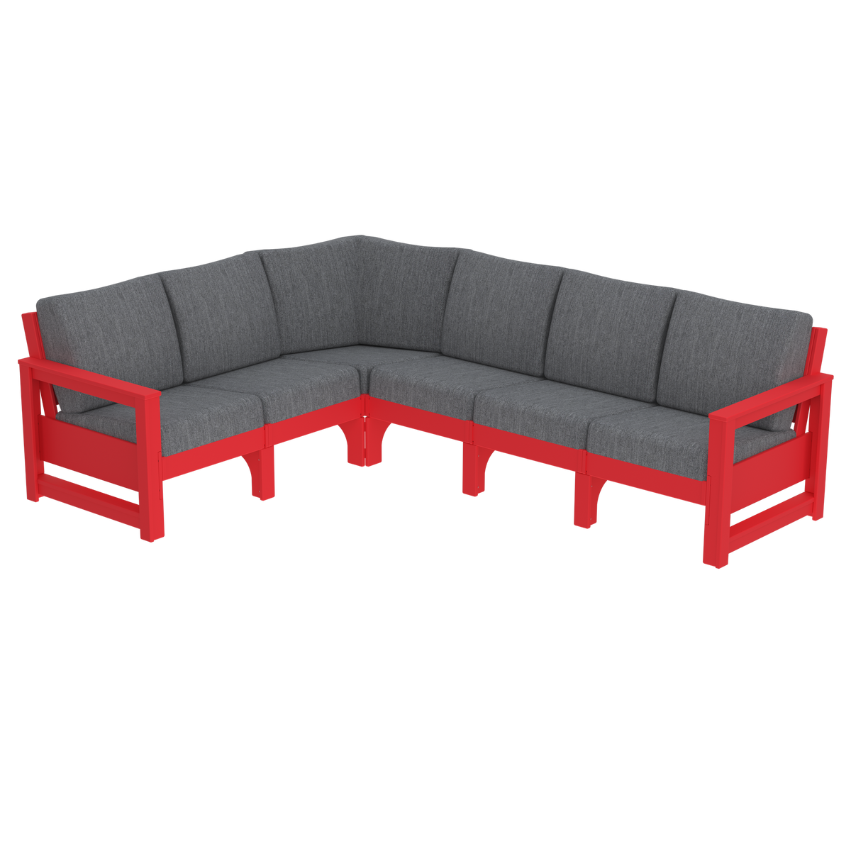 Modern Outdoor 6 Seater Sectional