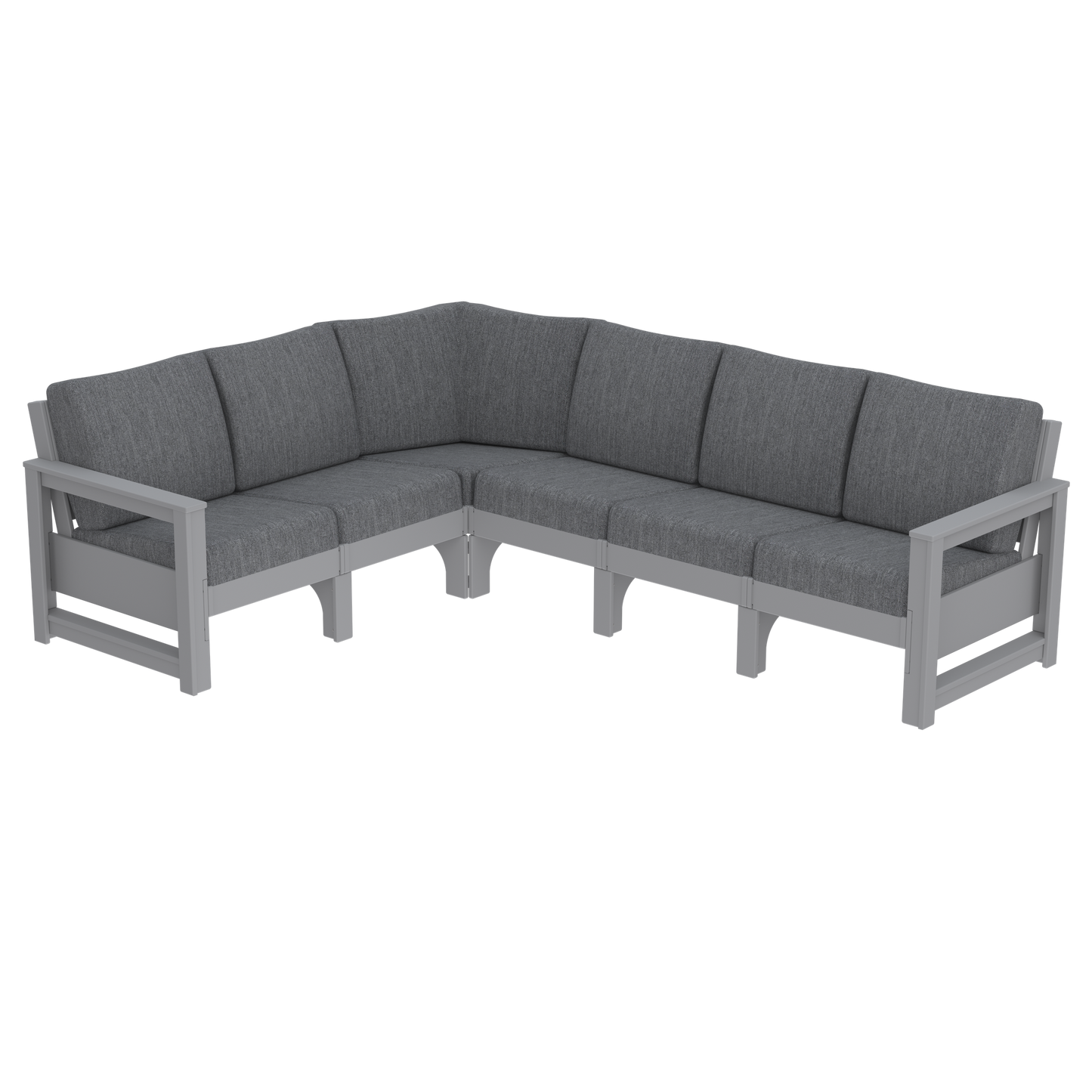 Modern Outdoor 6 Seater Sectional
