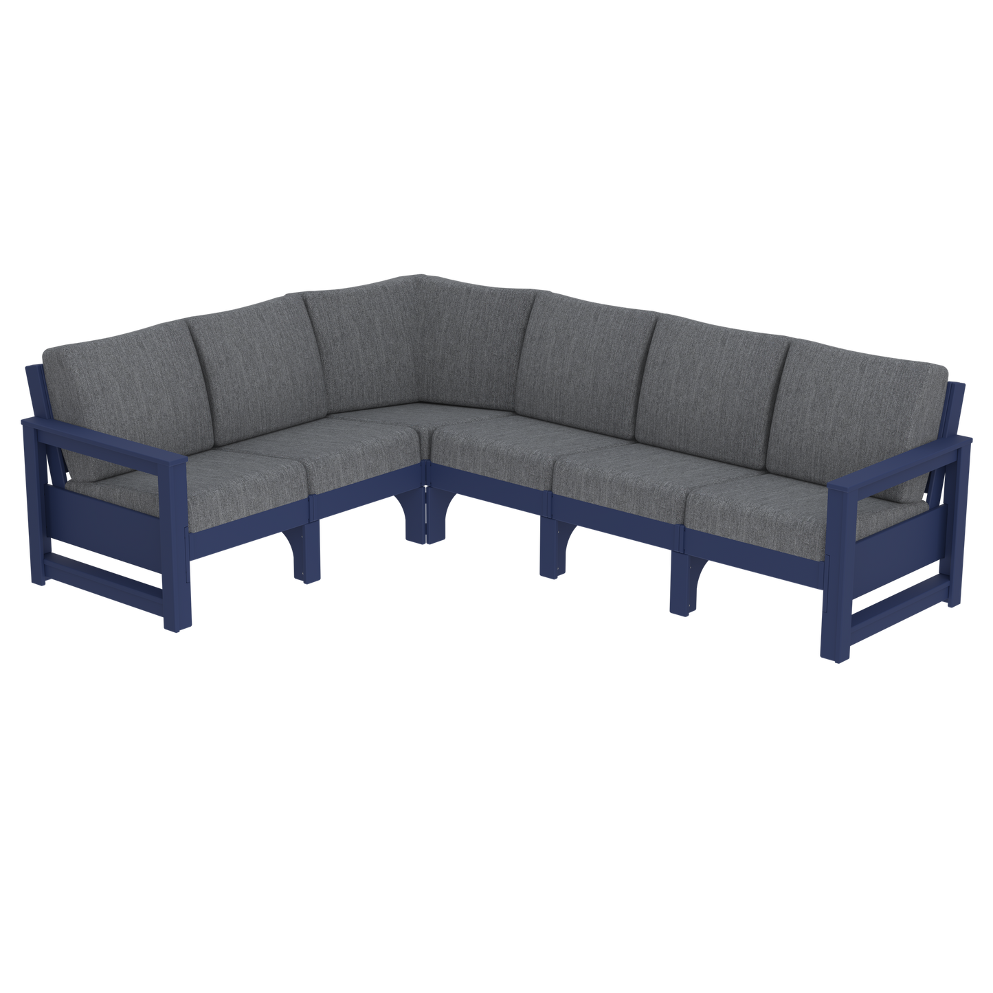 Modern Outdoor 6 Seater Sectional