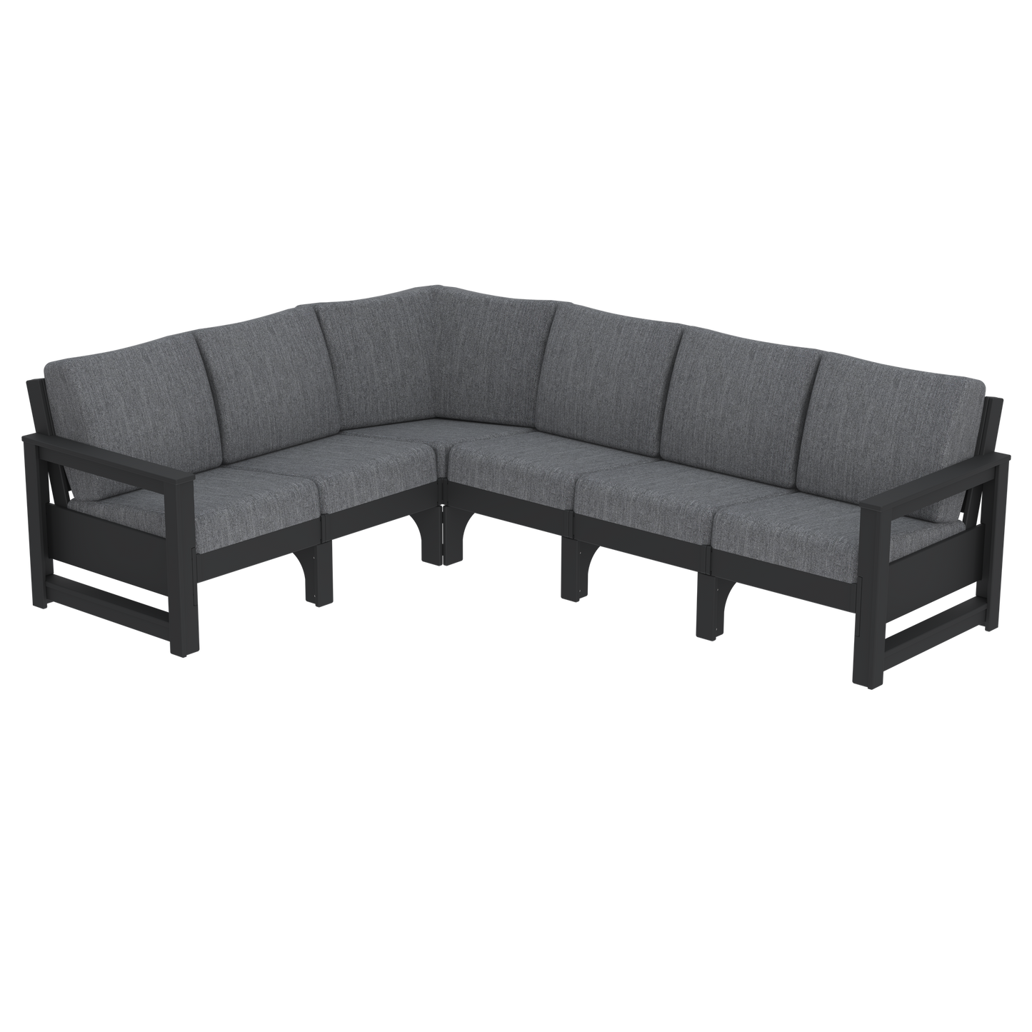 Modern Outdoor 6 Seater Sectional